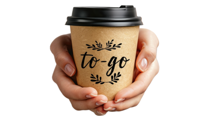 hand holding a cup of coffee