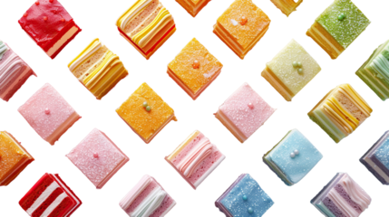 set of different textures