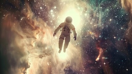 Obraz premium Astronaut cosmonaut