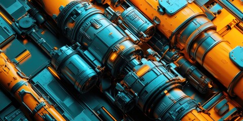 Connected Pipe Network