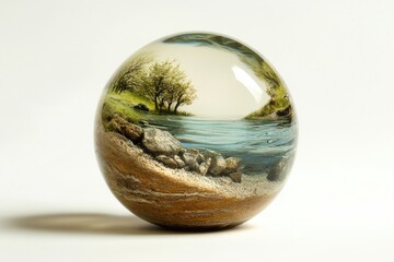 Captivating droplets hanging delicately on leaf edges, showcasing nature's beauty and tranquility in vibrant hues suitable for artistic or wellness-focused projects