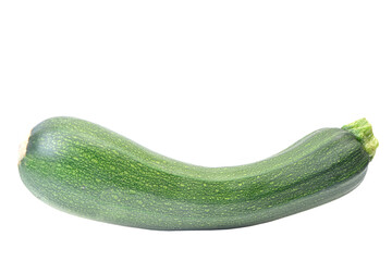 Zucchini isolated on white background