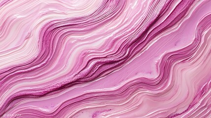A mesmerizing pattern of pink swirls and waves, showcasing a fluid and elegant design reminiscent of marble or natural stone.