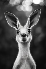 Obraz premium Kangaroo Portrait