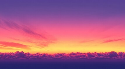 Obraz premium Vibrant gradient background resembling a sunset with deep orange and pale lavender hues for use in designs and overlays