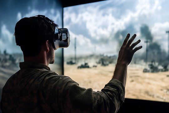 VR Military Training Simulation Experience
