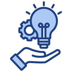 Innovation Blue Icon