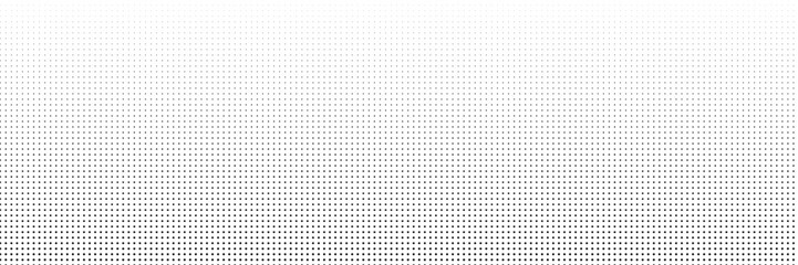 Halftone gradient. Dotted gradient, smooth dots spraying and halftones dot background seamless horizontal geometric pattern vector template set