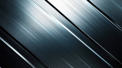 A textured surface of polished steel with diagonal lines- reflecting light and adding a sense of industrial modernity to any design. © Jonathan