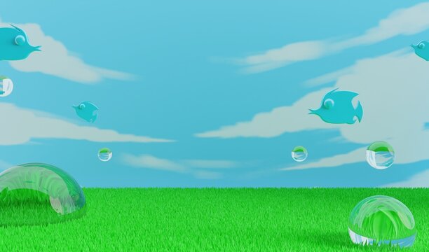 retro-future y2k 2000s frutiger aero aqua web 2.0 gloss with stage podium for product display showcase, 3d illustration rendering abstract background