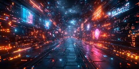 Holographic VR Combat Arena with Vivid Targets
