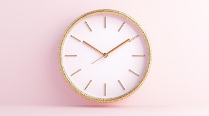 Timeless elegance stylish wall clock display modern interiors home decor minimalistic aesthetic appeal
