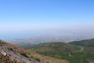 view from the top of mountain