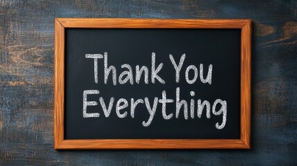 Obraz premium Appreciation Day concept. Chalkboard Message Expressing Sincere Gratitude and Appreciation