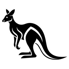 kangaroo vector illustration