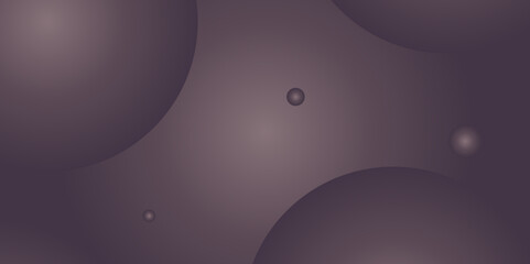 Abstract background with grey gradient bubbles. Trendy volumetric 3d balls background design. Can be use for template, banner, gift card, Poster, brochure, book cover, social media posted, booklet