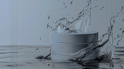 water flowing into a glass