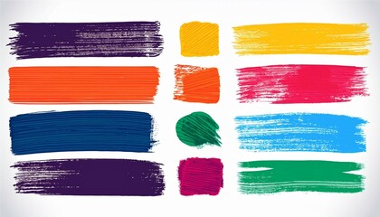 colorful grunge bold brush strokes with noise texture hand drawn rectangles and boxes highlight texture smears  ink grunge thick lines abstract bold brush strokes marker thick lines