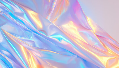 Luxury Holographic Metallic Texture for Trendy Digital Design