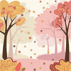 Golden Tranquility: A Majestic Century-Old Tree in Autumn