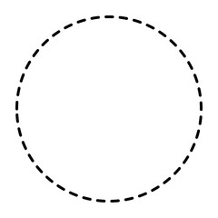 Dotted line round border