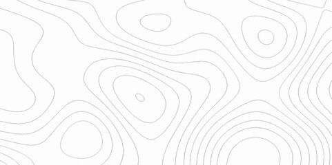 abstract geometric lines background with black and white stains, Modern design of line geometric background with topography, Abstract topographic contours map with geometric curved lines and shapes.