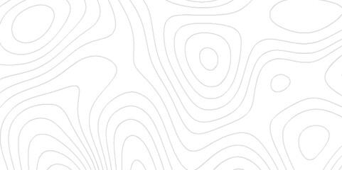 Abstract topographic contours map with geometric curved lines and shapes, topography topology vector black and white abstract background, Modern design of line geometric background with topography.