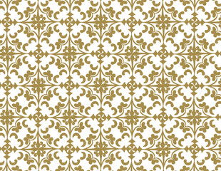 Fototapeta premium seamless damask pattern