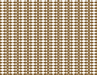 Brown and white checkered pattern