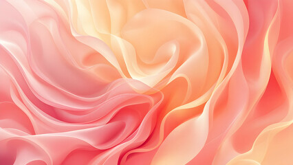 Peach Melba: Peach tones blending into soft raspberry, reminiscent of a dessert.