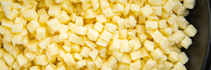 mozzarella cheese grated for pizza cheese fine tasty food dish gourmet food background on the table rustic food top view copy space