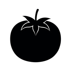 vector illustration of a tomato