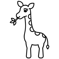 Fototapeta premium deer vector illustration