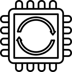 Microchip Sync Icon