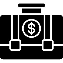 Money Suitcase Icon