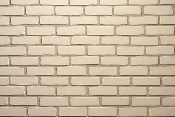 Fototapeta premium textured white brick wall creates clean and modern backdrop, perfect for various design projects. uniformity and simplicity of bricks add touch of elegance to any space