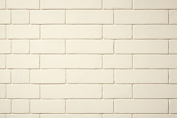 Obraz premium clean and modern white brick wall with textured finish, perfect for various design applications. This versatile background adds touch of elegance to any space