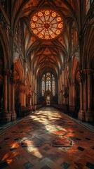 Fototapeta premium Gothic cathedral historic high resolution hd picture