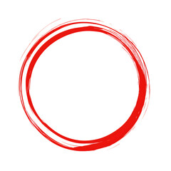 red circle frame