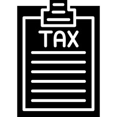 Tax Clipboard Icon