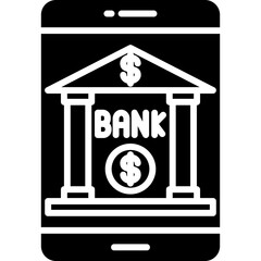 Mobile Banking Icon