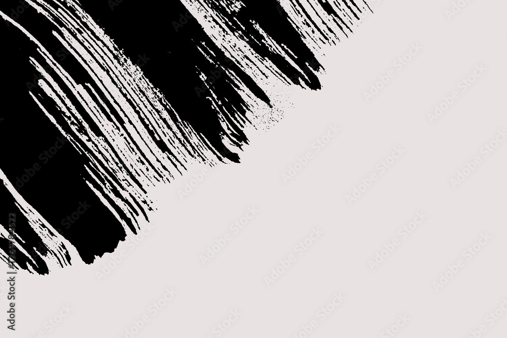 Aufkleber diagonal brush stroke background with copy space for text. grunge painted texture. black and white b