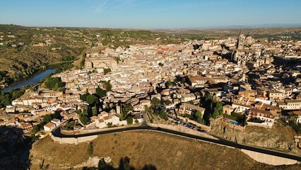foto de drone de Toledo España europa