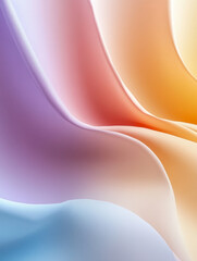 Colorful pastel gradient with smooth wavy patterns