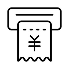 Obraz premium Official of qianjinding supply chain comprehensive service black outline icon pack