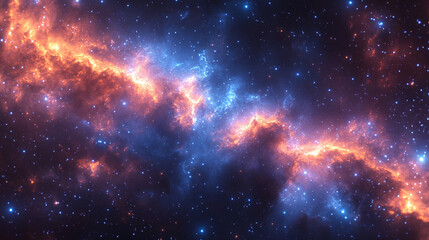 hyperspace jump with blue streaks and particles, simulating high-speed travel through a chaotic starfield, embodying the concept of rapid movement through space