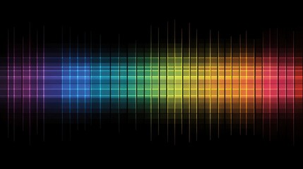 Abstract Colorful Grid Pattern Design Background