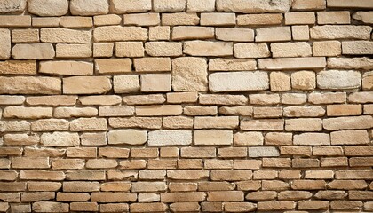 Fototapeta premium old brick wall abstract background design geometric beige texture room decoration
