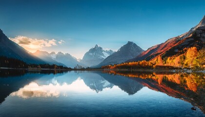 digital lake and mountain landscape wallpaper 4k natural themed wallpaper landscape desktop wallpaper macbook and ipad wallpaper