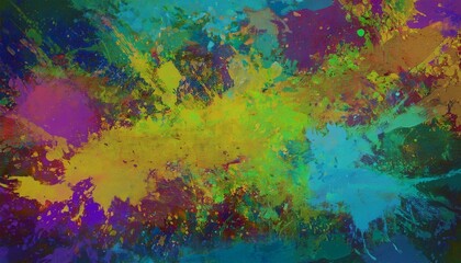 paint splattered grunge backdrop